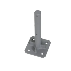 PLATINE TUBULAIRE POUR CLOTURE